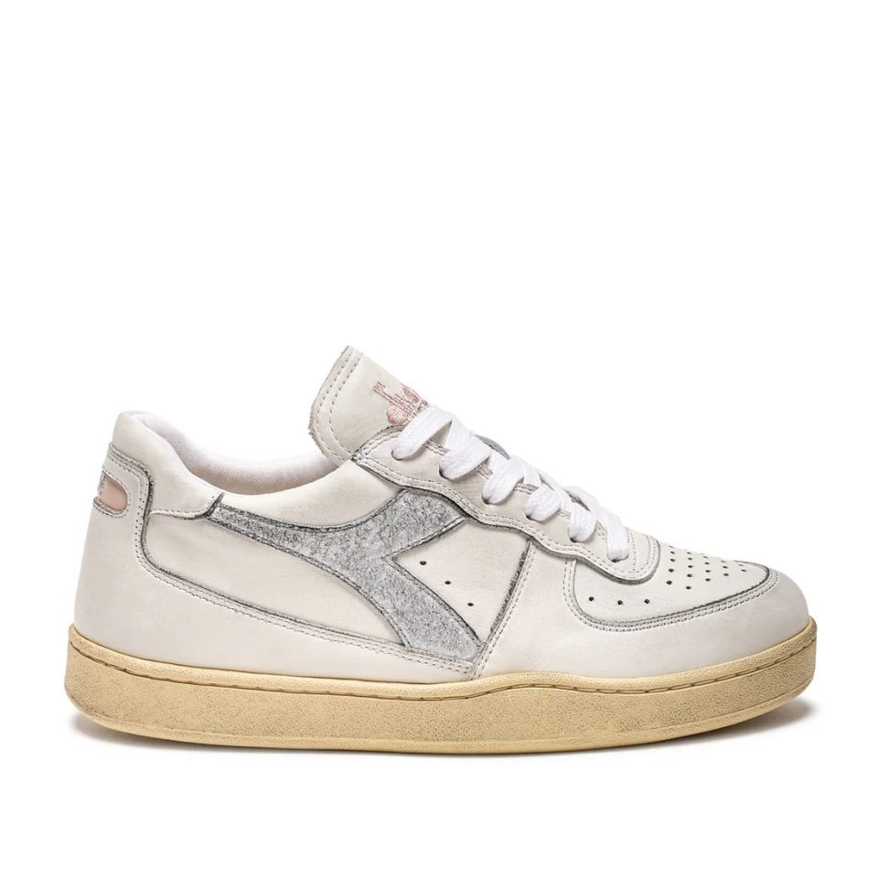 scarpa heritage bianca e argento