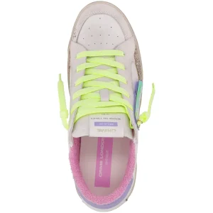 SK8 DELUXE ELECTRIC KISS ROSA E GIALLO FLUO