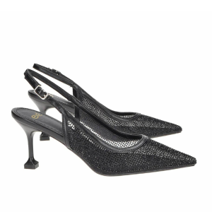 SLINGBACK 5153-211 BLACK STRASS (2)