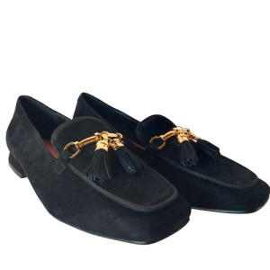 MOCASSINO ANAIS IN CAMOSCIO NERO (2)