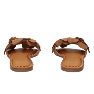 EX928-9922 CIABATTA FIORE MARRONE (5)