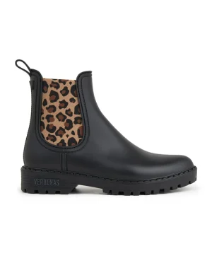 Stivali da pioggia Mate Animal Negro-Leopardo (1)